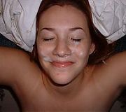 Ebony facial tit I hate facials Cuckold facials