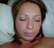 Jet black facial Facial spectrum Face cum slut milf